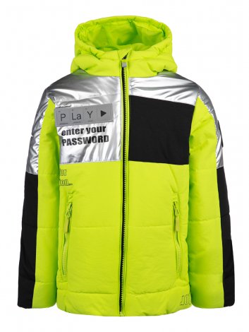 Светло-зеленая куртка для мальчика PlayToday 12212004, вид 7