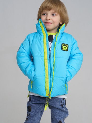 Голубая куртка для мальчика PlayToday 12212005, вид 1