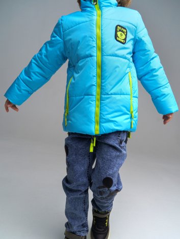 Голубая куртка для мальчика PlayToday 12212005, вид 5