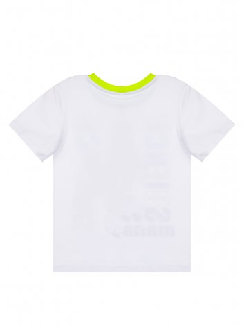 Белая футболка для мальчика PlayToday 12212023, вид 5