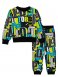 Разноцветный комплект: толстовка, брюки для мальчика PlayToday 12212026, вид 5 превью