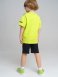 Светло-зеленый комплект: футболка, шорты для мальчика PlayToday 12212030, вид 5 превью