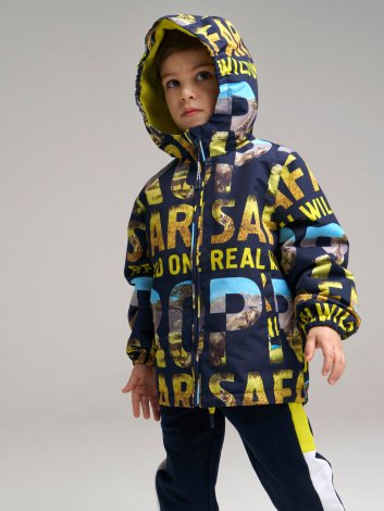 Разноцветная куртка для мальчика PlayToday 12212670, вид 2