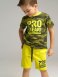 Светло-зеленый комплект: футболка, шорты для мальчика PlayToday 12212698, вид 1 превью