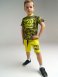 Светло-зеленый комплект: футболка, шорты для мальчика PlayToday 12212698, вид 2 превью