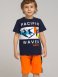 Темно-синий комплект: футболка, шорты для мальчика PlayToday 12212835, вид 1 превью