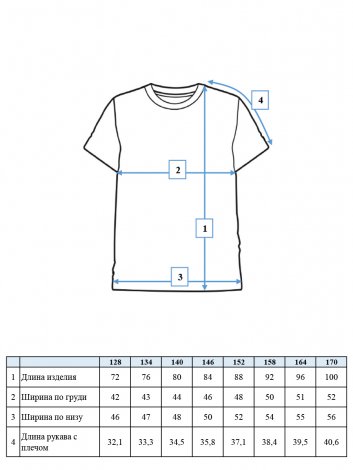 Черная футболка удлиненная для девочки PlayToday Tween 12221018, вид 3