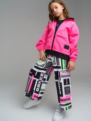 Розовая ветровка для девочки PlayToday Tween 12221031