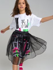 Черная юбка для девочки PlayToday Tween 12221059