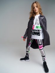 Разноцветные легинсы для девочки PlayToday Tween 12221065