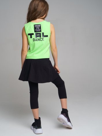 Черная юбка-легинсы для девочки PlayToday Tween 12221090, вид 4