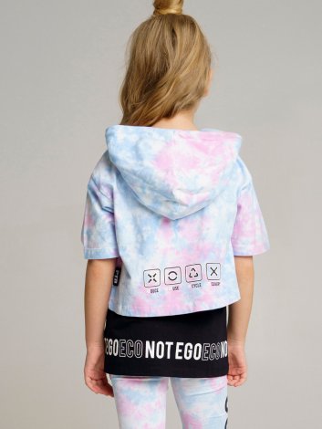 Разноцветный комплект: футболка, майка для девочки PlayToday Tween 12221128, вид 3