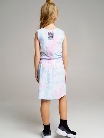 Разноцветное платье для девочки PlayToday Tween 12221130, вид 3
