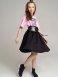 Черная юбка для девочки PlayToday Tween 12221165, вид 2 превью
