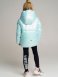 Голубая куртка для девочки PlayToday Tween 12221166, вид 4 превью