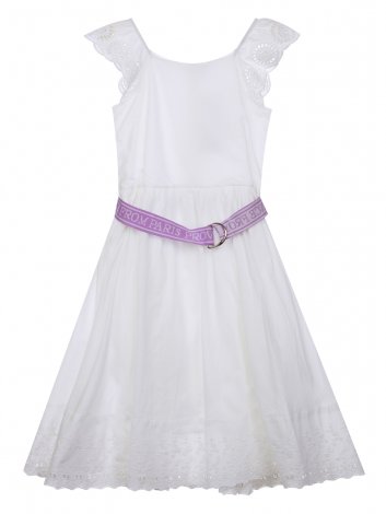 Белое платье для девочки PlayToday Tween 12221309, вид 6