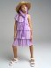 Фиолетовое платье для девочки PlayToday Tween 12221310, вид 3 превью