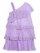Фиолетовое платье для девочки PlayToday Tween 12221310, вид 7 превью