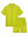Светло-зеленый комплект: рубашка, шорты для девочки PlayToday Tween 12221322, вид 2 превью