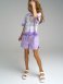 Фиолетовые шорты для девочки PlayToday Tween 12221327, вид 3 превью