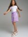 Фиолетовые шорты для девочки PlayToday Tween 12221328, вид 3 превью