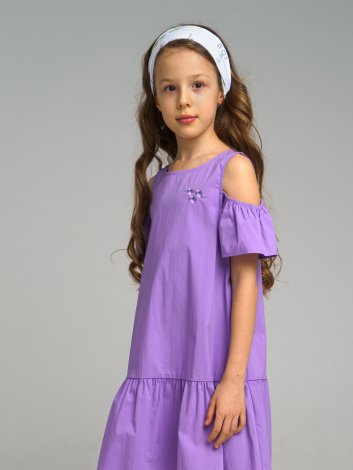 Сиреневая косынка, 2 шт в комплекте для девочки PlayToday Tween 12221335, вид 4