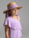 Бежевая шляпа соломенная для девочки PlayToday Tween 12221337, вид 1 превью