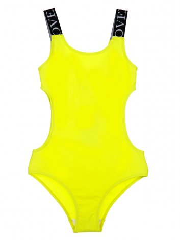 Желтый купальник для девочки PlayToday Tween 12221343, вид 1