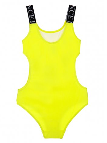 Желтый купальник для девочки PlayToday Tween 12221343, вид 2