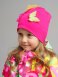 Розовая шапка для девочки PlayToday 12222201, вид 2 превью