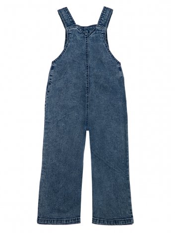 Синий комбинезон джинсовый для девочки PlayToday 12222204, вид 6