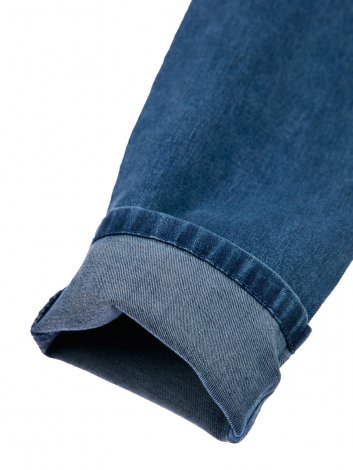 Голубые брюки джинсовые для девочки PlayToday 12222206, вид 7
