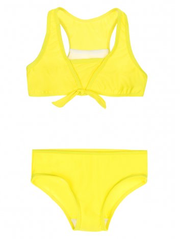 Желтый купальный костюм для девочки PlayToday 12222213, вид 1