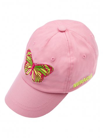 Розовая кепка для девочки PlayToday 12222231, вид 3