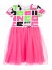 Розовое платье для девочки PlayToday 12222734, вид 5 превью