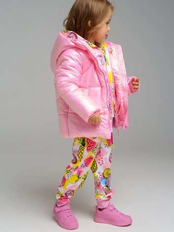 Розовая куртка для девочки PlayToday 12222851, вид 3