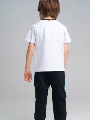 Белая футболка для мальчика PlayToday 12232009, вид 5
