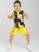 Желтый комплект: майка, шорты для мальчика PlayToday 12232583, вид 3 превью