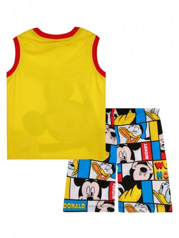 Желтый комплект: майка, шорты для мальчика PlayToday 12232813, вид 5