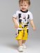 Белая футболка для мальчика PlayToday Baby 12233008, вид 1 превью