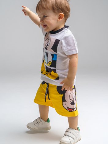 Белая футболка для мальчика PlayToday Baby 12233008, вид 3