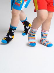 Разноцветные носки, 2 пары в комплекте для мальчика PlayToday Baby 12233024