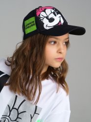 Черная кепка для девочки PlayToday Tween 12241075