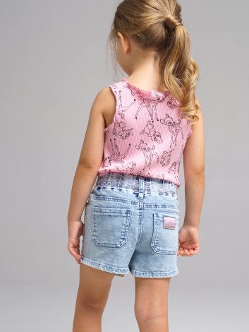 Голубые шорты джинсовые для девочки PlayToday 12242014, вид 4