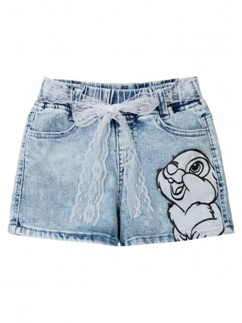 Голубые шорты джинсовые для девочки PlayToday 12242014, вид 5