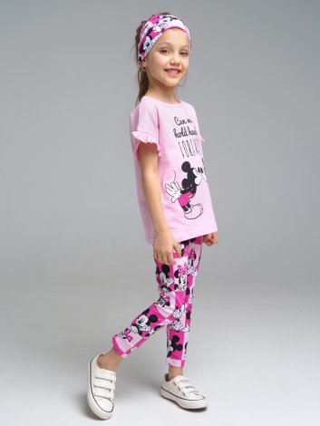 Розовая косынка для девочки PlayToday 12242933, вид 3