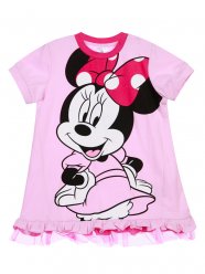 Розовое платье для девочки PlayToday Baby 12243020