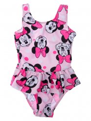Розовый купальник для девочки PlayToday Baby 12243040