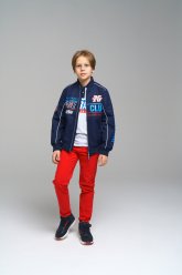 Темно-синяя куртка для мальчика PlayToday Tween 12311007