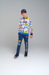 Синие брюки джинсовые для мальчика PlayToday Tween 12311042